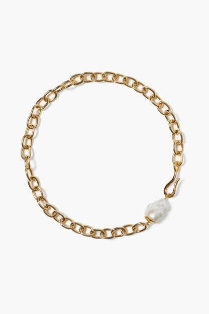Goldie Pearl Necklace