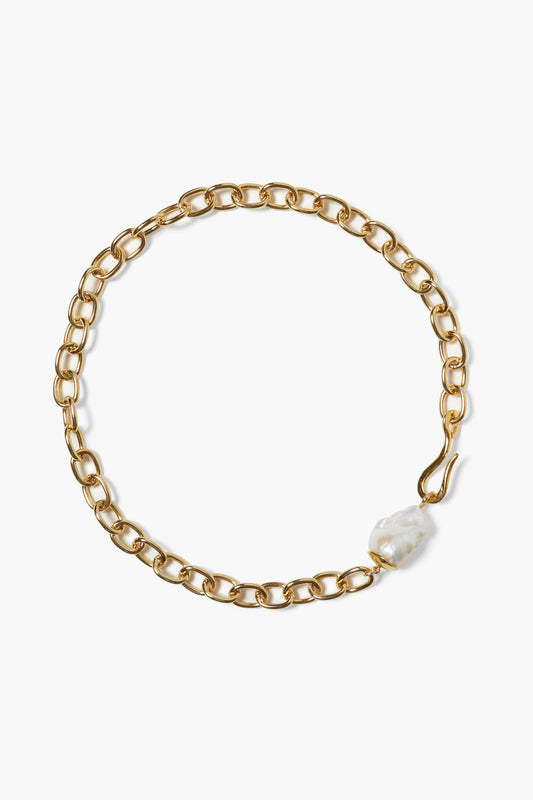 Goldie Pearl Necklace