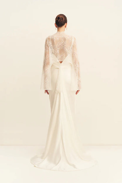 Lambent Lace Long Sleeve Top