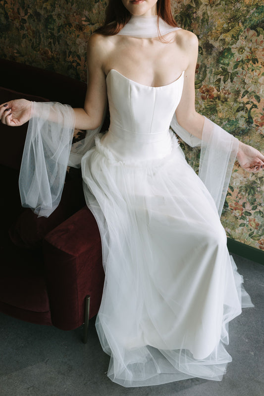 Lucia Soft Tulle Scarf