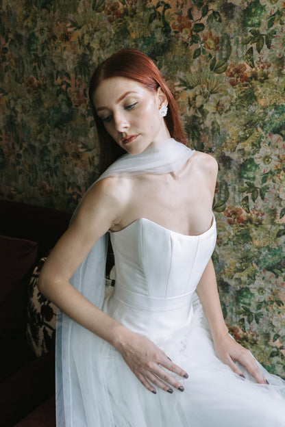Lucia Soft Tulle Scarf
