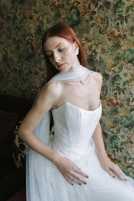Lucia Soft Tulle Scarf