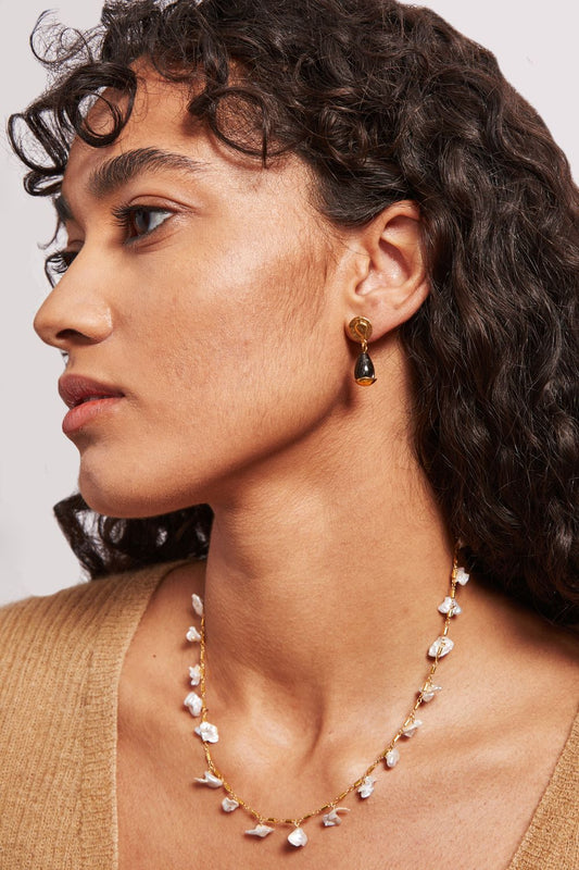 Penny Pearl Necklace