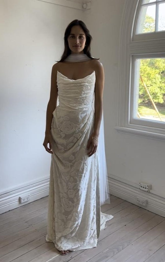 Lucia Soft Tulle Scarf